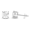 Thumbnail Image 1 of Round-Cut Lab-Created Diamond Solitaire Stud Earrings 2-1/2 ct tw 14K White Gold (SI2/F)