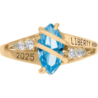 Seaswirl Ladies' Class Ring | Jared