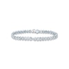 Thumbnail Image 0 of Pnina Tornai Diamond Tennis Bracelet 5 ct tw Round/Pear-shaped 14K White Gold