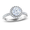 Thumbnail Image 0 of Vera Wang WISH Diamond Engagement Ring 2 ct tw Round 18K White Gold