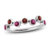 Thumbnail Image 1 of Juliette Maison Natural Rhodolite Garnet & Natural Garnet Ring 10K White Gold