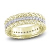 Thumbnail Image 0 of Y-Knot Diamond Eternity Band 1/2 ct tw Round 14K Yellow Gold