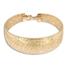 Thumbnail Image 1 of Italia D'Oro Solid Omega Chain Bracelet 14K Yellow Gold 7.5&quot;