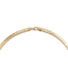 Thumbnail Image 3 of Italia D'Oro Solid Omega Chain Bracelet 14K Yellow Gold 7.5&quot;