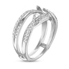 Thumbnail Image 2 of Diamond Anniversary Enhancer Band 1/2 ct tw Round 14K White Gold