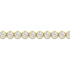 Thumbnail Image 1 of Lab-Created Diamond Tennis Bracelet 3 ct tw 14K Yellow Gold 7.25"
