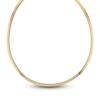 Thumbnail Image 2 of Italia D'Oro Reversible Omega Chain Necklace 14K Yellow Gold 18&quot; 6.0mm