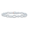 Thumbnail Image 1 of Pnina Tornai Marquise-Cut & Round Lab-Created Diamond Bracelet 5 ct tw 14K White Gold 7&quot;