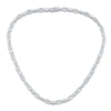 Thumbnail Image 2 of Pnina Tornai Marquise & Round-Cut Lab-Created Diamond Necklace 11 ct tw 14K White Gold 18"