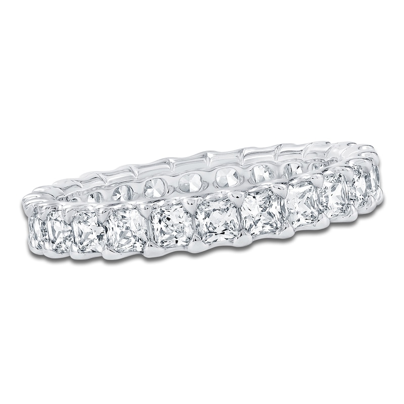 Main Image 1 of Certified Princess-Cut Diamond Eternity Band 1-5/8 - 2 ct tw Platinum