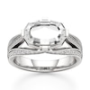 Thumbnail Image 1 of J'Lure Lab-Created Diamond Oval Portrait-Cut Engagement Ring 2-3/8 ct tw 18K White Gold