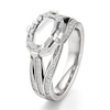 Thumbnail Image 4 of J'Lure Lab-Created Diamond Oval Portrait-Cut Engagement Ring 2-3/8 ct tw 18K White Gold