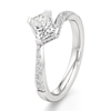 Thumbnail Image 4 of J'Lure Radiant Brilliant-Cut Lab-Created Diamond Bypass Engagement Ring 1-1/3 ct tw 18K White Gold