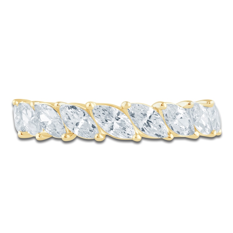 Main Image 3 of Pnina Tornai Marquise-Cut Lab-Created Diamond 1-1/3 ct tw 14K Yellow Gold