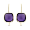 Thumbnail Image 2 of Natural Amethyst Earrings 10K Yellow Gold