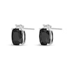 Thumbnail Image 2 of Natural Onyx & Natural White Topaz Earrings Sterling Silver