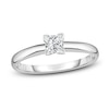 Thumbnail Image 1 of Diamond Solitaire Engagement Ring 1/5 ct tw Princess 14K White Gold (I2/I)