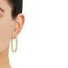 Thumbnail Image 3 of Large Hoop Earrings 10K Yellow Gold 39mm