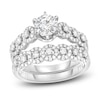 Thumbnail Image 1 of Diamond Bridal Set 1-3/8 ct tw Round 14K White Gold