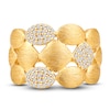 Thumbnail Image 3 of Diamond Pave Ring 1/4 ct tw Round 14K Yellow Gold