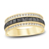 Thumbnail Image 1 of Men's Diamond Anniversary Band 1/2 ct tw Round 14K Yellow Gold