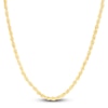 Thumbnail Image 1 of Men's Solid Diamond-Cut Rope Chain Necklace 14K Yellow Gold 24&quot; 3.8mm