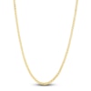 Thumbnail Image 1 of Semi-Solid Bismark Chain Necklace 14K Yellow Gold 18&quot; 2.4mm