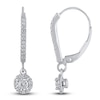 Thumbnail Image 1 of Diamond Earrings 1/4 ct tw Round 14K White Gold