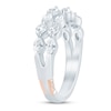 Thumbnail Image 2 of Pnina Tornai Double Row Diamond Wedding Band 1 ct tw Marquise/Round 14K White Gold