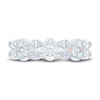 Thumbnail Image 3 of Pnina Tornai Double Row Diamond Wedding Band 1 ct tw Marquise/Round 14K White Gold