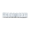 Thumbnail Image 3 of Pnina Tornai Diamond Wedding Band 2 ct tw Emerald 14K White Gold