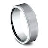 Thumbnail Image 2 of Men's Knurled Wedding Band 7mm 14K White Gold & Matte Tantalum