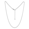 Thumbnail Image 3 of Solid Diamond-Cut Rope Chain Necklace 1.3mm Sterling Silver 24"