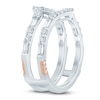 Thumbnail Image 2 of Pnina Tornai Baguette & Round-Cut Diamond Chevron Enhancer Ring 1 ct tw 14K White Gold