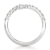 Thumbnail Image 2 of J'Lure Lab-Created Diamond Contour Wedding Band 3/8 ct tw 18K White Gold