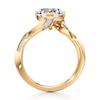 Thumbnail Image 2 of J'Lure Heart Brilliant-Cut Lab-Created Diamond Bypass Engagement Ring 2-1/6 ct tw 18K Yellow Gold