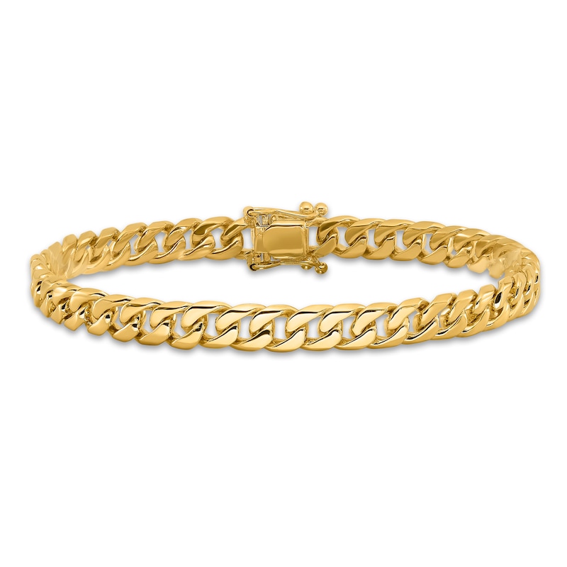 Men's Solid Curb Chain Link Bracelet