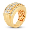 Thumbnail Image 2 of Certified Men's Lab-Created Diamond Ring 4 ct tw Round 14K Yellow Gold