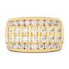 Thumbnail Image 3 of Certified Men's Lab-Created Diamond Ring 4 ct tw Round 14K Yellow Gold