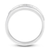 Thumbnail Image 2 of Men's Diamond Anniversary Band 1/4 ct tw Round 14K White Gold