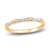 Thumbnail Image 1 of Diamond Stackable Ring 1/15 ct tw Round 14K Yellow Gold