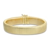 Thumbnail Image 1 of LUXE by Italia D'Oro Hollow Tubogas Bracelet 18K Yellow Gold 7.5 15.0mm