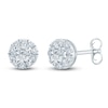 Thumbnail Image 2 of Pnina Tornai Diamond Cluster Earrings 5/8 ct tw 14K White Gold