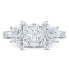 Thumbnail Image 2 of Pnina Tornai Diamond Princess-Cut Quad Engagement Ring 2-1/6 ct tw 14K White Gold
