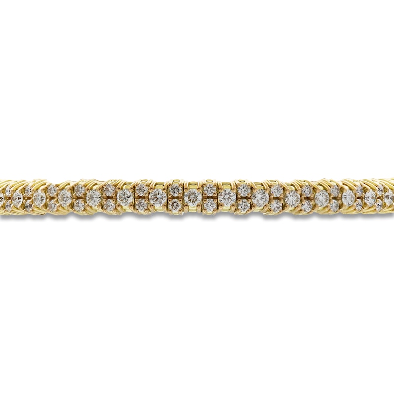 Main Image 3 of ZYDO Diamond Stretch Bracelet 2-7/8 ct tw 18K Yellow Gold 6.5&quot;