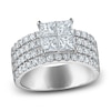 Thumbnail Image 0 of Brilliant Moments Princess-Cut Quad Diamond Engagement Ring 2-1/2 ct tw 14K White Gold