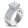 Thumbnail Image 1 of Brilliant Moments Princess-Cut Quad Diamond Engagement Ring 2-1/2 ct tw 14K White Gold