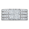 Thumbnail Image 2 of Brilliant Moments Princess-Cut Quad Diamond Engagement Ring 2-1/2 ct tw 14K White Gold