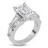 Thumbnail Image 2 of Radiant-Cut Lab-Created Diamond Engagement Ring 4-1/2 ct tw 14K White Gold