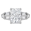 Thumbnail Image 3 of Radiant-Cut Lab-Created Diamond Engagement Ring 4-1/2 ct tw 14K White Gold